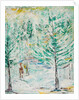 Snowy Woods, 2011 by Ikahl Beckford