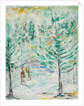 Snowy Woods, 2011 by Ikahl Beckford