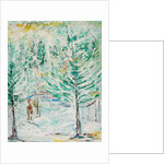 Snowy Woods, 2011 by Ikahl Beckford