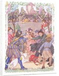 Baiting the bear by Francis Donkin Bedford