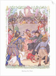 Baiting the bear by Francis Donkin Bedford