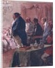 Mr Jorrocks ascended the platform by George Denholm Armour