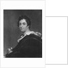 Portrait of George Gordon, 6th Lord Byron of Rochdale by English School