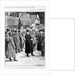 Colonel W.F. Cody Arriving in Liverpool by Ernest Prater