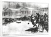 First Blood in the Revolution: Repulsing the Strikers with Sword, Whip and Gunshot opposite the Admiralty Building, St. Petersburg, 1905 by H.W. Kockkock