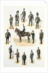 Uniforms of the Rifle Brigade by Richard Simkin
