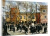 The Burning Bush at the top of Common Lane, overlooking New Schools, Eton College, c.1935 by English School