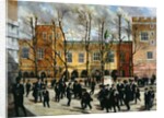 The Burning Bush at the top of Common Lane, overlooking New Schools, Eton College, c.1935 by English School
