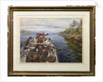 Rowing to the Moor, 1876 by John Isaac Richardson