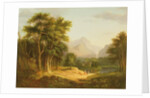 Highland Landscape with Figures by Alexander Nasmyth