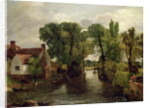 The Mill Stream, 1814-15 by John Constable