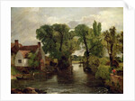 The Mill Stream, 1814-15 by John Constable