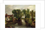 The Mill Stream, 1814-15 by John Constable