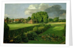 Golding Constable's Flower Garden, 1815 by John Constable