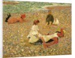 Knucklebones, Walberswick, 1888-89 by Philip Wilson Steer