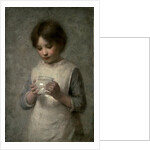 Girl with a Silver Fish, 1889 by William Robert Symonds