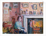 Interior, Mornington Crescent, 1910 by Spencer Frederick Gore