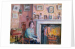 Interior, Mornington Crescent, 1910 by Spencer Frederick Gore