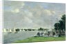 Regatta at Argenteuil, 1866 by Eugene Louis Boudin