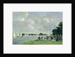 Regatta at Argenteuil, 1866 by Eugene Louis Boudin