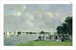 Regatta at Argenteuil, 1866 by Eugene Louis Boudin