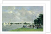 Regatta at Argenteuil, 1866 by Eugene Louis Boudin