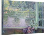 A Window on the River, 1908 by Henri Eugene Augustin Le Sidaner