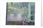 A Window on the River, 1908 by Henri Eugene Augustin Le Sidaner