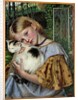 A Girl with a Cat, 1860 by Robert Braithwaite Martineau