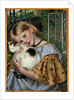 A Girl with a Cat, 1860 by Robert Braithwaite Martineau