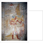 Relief of Sethos I and Isis, New Kingdom by Egyptian 19th Dynasty