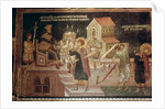 The Martyrdom of St. George, 1335-48 by School Serbian