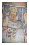 Fresco of St. Procopius in the church, 1413-17 by Morava School