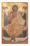 Christ enthroned, 1664 by Emmanuel Tzanes