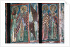 Detail of painting, south apse of the church, 1535 by Romanian School