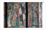 Detail of painting, south apse of the church, 1535 by Romanian School
