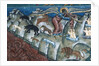 Animals disgorging, detail from The Last Judgement, 1547-50 by Romanian School