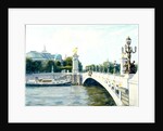 Pont Alexandre III, Paris by Julian Barrow