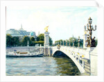 Pont Alexandre III, Paris by Julian Barrow