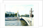 Pont Alexandre III, Paris by Julian Barrow