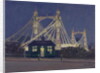 Albert Bridge - Night by Julian Barrow