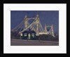 Albert Bridge - Night by Julian Barrow