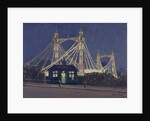 Albert Bridge - Night by Julian Barrow