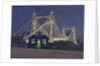 Albert Bridge - Night by Julian Barrow