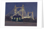 Albert Bridge - Night by Julian Barrow