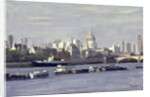 St. Paul's from Bankside by Julian Barrow