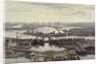 The Millennium Dome from Canary Wharf by Julian Barrow