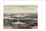 The Millennium Dome from Canary Wharf by Julian Barrow
