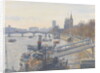 Westminster from Hungerford Bridge, 2010 by Julian Barrow