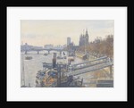 Westminster from Hungerford Bridge, 2010 by Julian Barrow